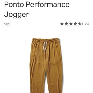 Vuori Ponto Performance Jogger